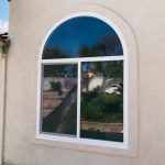 Arched Radius Window Horizontal Slider